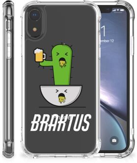 B2Ctelecom iPhone Xr  TPU-siliconen-siliconen Hoesje Braktus