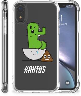 B2Ctelecom iPhone Xr  TPU-siliconen-siliconen Hoesje Cactus Poo