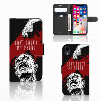 B2Ctelecom iPhone Xr Wallet Case Zombie Blood