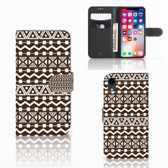 B2Ctelecom iPhone Xr Wallet CaseAztec Brown