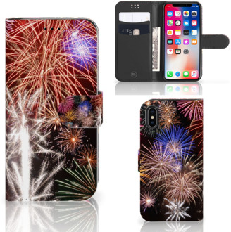 B2Ctelecom iPhone Xs Bookcase Design Vuurwerk