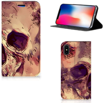 B2Ctelecom iPhone Xs Case Skullhead