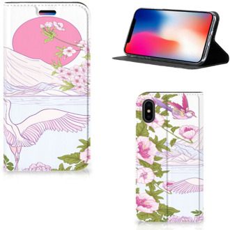 B2Ctelecom iPhone Xs Hoesje Design Bird Standing