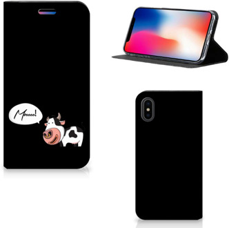 B2Ctelecom iPhone Xs Hoesje Design Cow