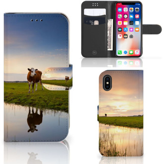 B2Ctelecom iPhone Xs Hoesje Koeien