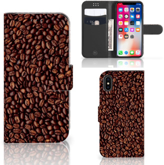 B2Ctelecom iPhone Xs Hoesje Koffiebonen