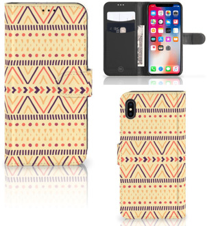 B2Ctelecom iPhone Xs Max Beschermhoes Aztec Yellow