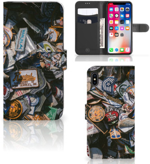 B2Ctelecom iPhone Xs Max Beschermhoes Badges