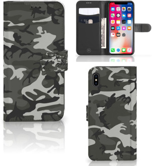 B2Ctelecom iPhone Xs Max Smartphone Hoesje Army Light