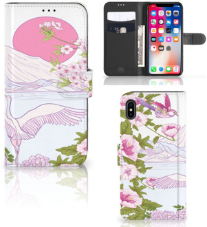 B2Ctelecom iPhone Xs Max Smartphone Hoesje Bird Standing