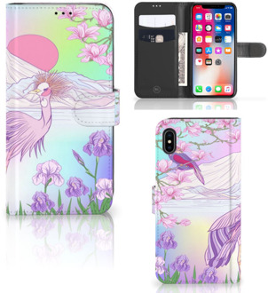 B2Ctelecom iPhone Xs Max Smartphone Hoesje Bird