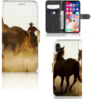 B2Ctelecom iPhone Xs Max Smartphone Hoesje Cowboy