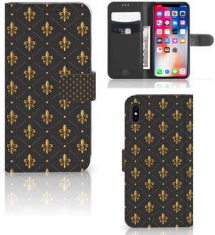 B2Ctelecom iPhone Xs Max Smartphone Hoesje Franse Lelie