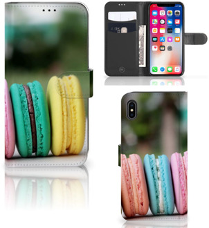 B2Ctelecom iPhone Xs Max Smartphone Hoesje Macarons