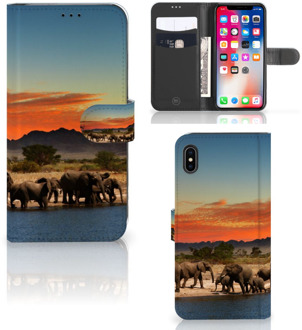 B2Ctelecom iPhone Xs Max Smartphone Hoesje Olifanten