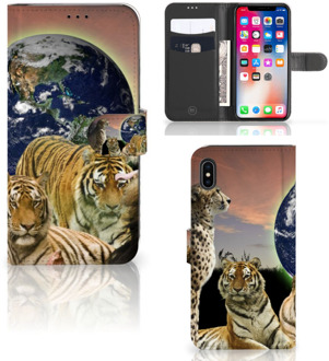 B2Ctelecom iPhone Xs Max Smartphone Hoesje Roofdieren