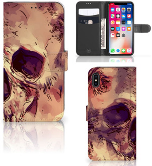 B2Ctelecom iPhone Xs Max Smartphone Hoesje Skullhead