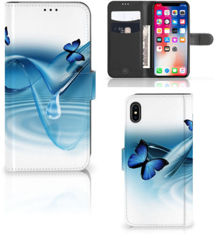 B2Ctelecom iPhone Xs Max Smartphone Hoesje Vlinders