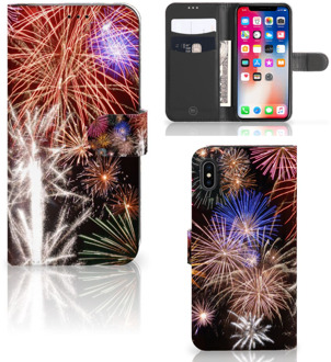 B2Ctelecom iPhone Xs Max Smartphone Hoesje Vuurwerk