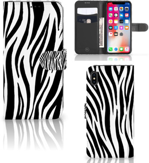 B2Ctelecom iPhone Xs Max Smartphone Hoesje Zebra