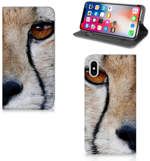 B2Ctelecom iPhone Xs Max Standcase Hoesje Design Cheetah