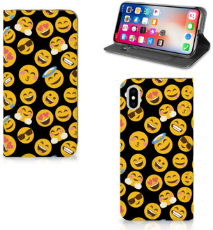 B2Ctelecom iPhone Xs Max Standcase Hoesje Design Emoji