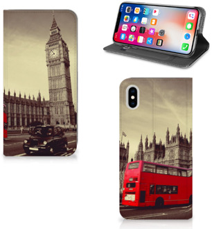 B2Ctelecom iPhone Xs Max Standcase Hoesje Design Londen