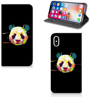 B2Ctelecom iPhone Xs Max Standcase Hoesje Design Panda Color