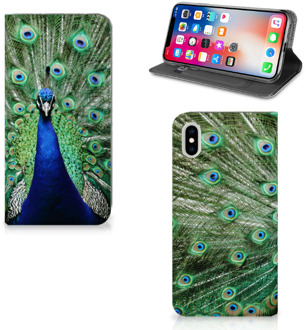 B2Ctelecom iPhone Xs Max Standcase Hoesje Design Pauw