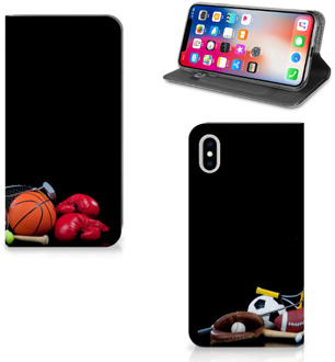 B2Ctelecom iPhone Xs Max Standcase Hoesje Design Sports