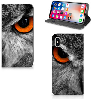 B2Ctelecom iPhone Xs Max Standcase Hoesje Design Uil