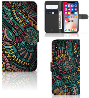 B2Ctelecom iPhone Xs Max Telefoonhoesje Aztec