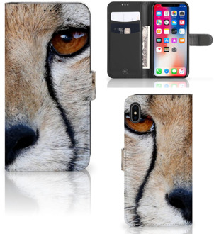 B2Ctelecom iPhone Xs Max Telefoonhoesje Cheetah