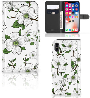 B2Ctelecom iPhone Xs Max Telefoonhoesje Dogwood Flowers