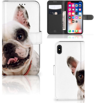 B2Ctelecom iPhone Xs Max Telefoonhoesje Franse Bulldog