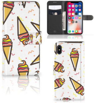 B2Ctelecom iPhone Xs Max Telefoonhoesje Icecream