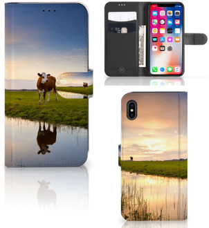 B2Ctelecom iPhone Xs Max Telefoonhoesje Koe