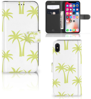 B2Ctelecom iPhone Xs Max Telefoonhoesje Palmtrees