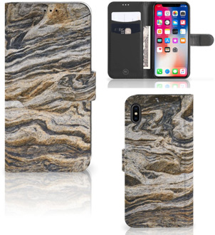 B2Ctelecom iPhone Xs Max Telefoonhoesje Steen