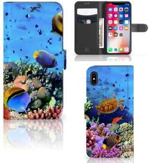 B2Ctelecom iPhone Xs Max Telefoonhoesje Vissen