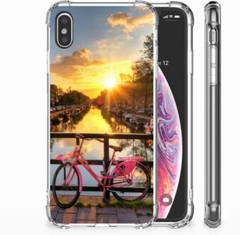 B2Ctelecom iPhone Xs Max  TPU-siliconen Hoesje Amsterdamse Grachten