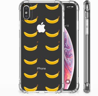 B2Ctelecom iPhone Xs Max  TPU-siliconen Hoesje Banana