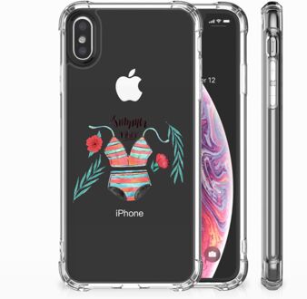 B2Ctelecom iPhone Xs Max  TPU-siliconen Hoesje Boho Summer