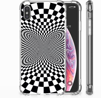 B2Ctelecom iPhone Xs Max  TPU-siliconen Hoesje Design Illusie