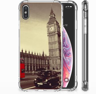 B2Ctelecom iPhone Xs Max  TPU-siliconen Hoesje Design Londen