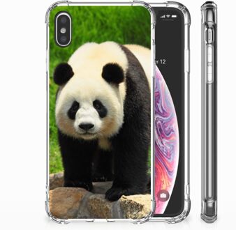 B2Ctelecom iPhone Xs Max  TPU-siliconen Hoesje Design Panda