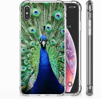 B2Ctelecom iPhone Xs Max  TPU-siliconen Hoesje Design Pauw