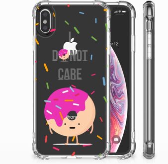 B2Ctelecom iPhone Xs Max  TPU-siliconen Hoesje Donut