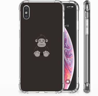 B2Ctelecom iPhone Xs Max  TPU-siliconen Hoesje Gorilla