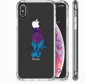 B2Ctelecom iPhone Xs Max  TPU-siliconen Hoesje Merel